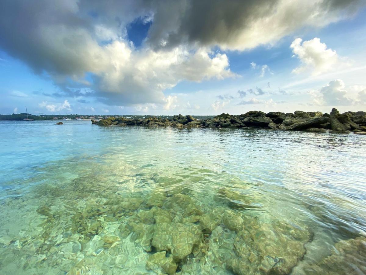 Le Paradis Zen 1Er Etage Et Rdc Vue Plage Et Mer Ste Anne Сент-Анн Екстер'єр фото